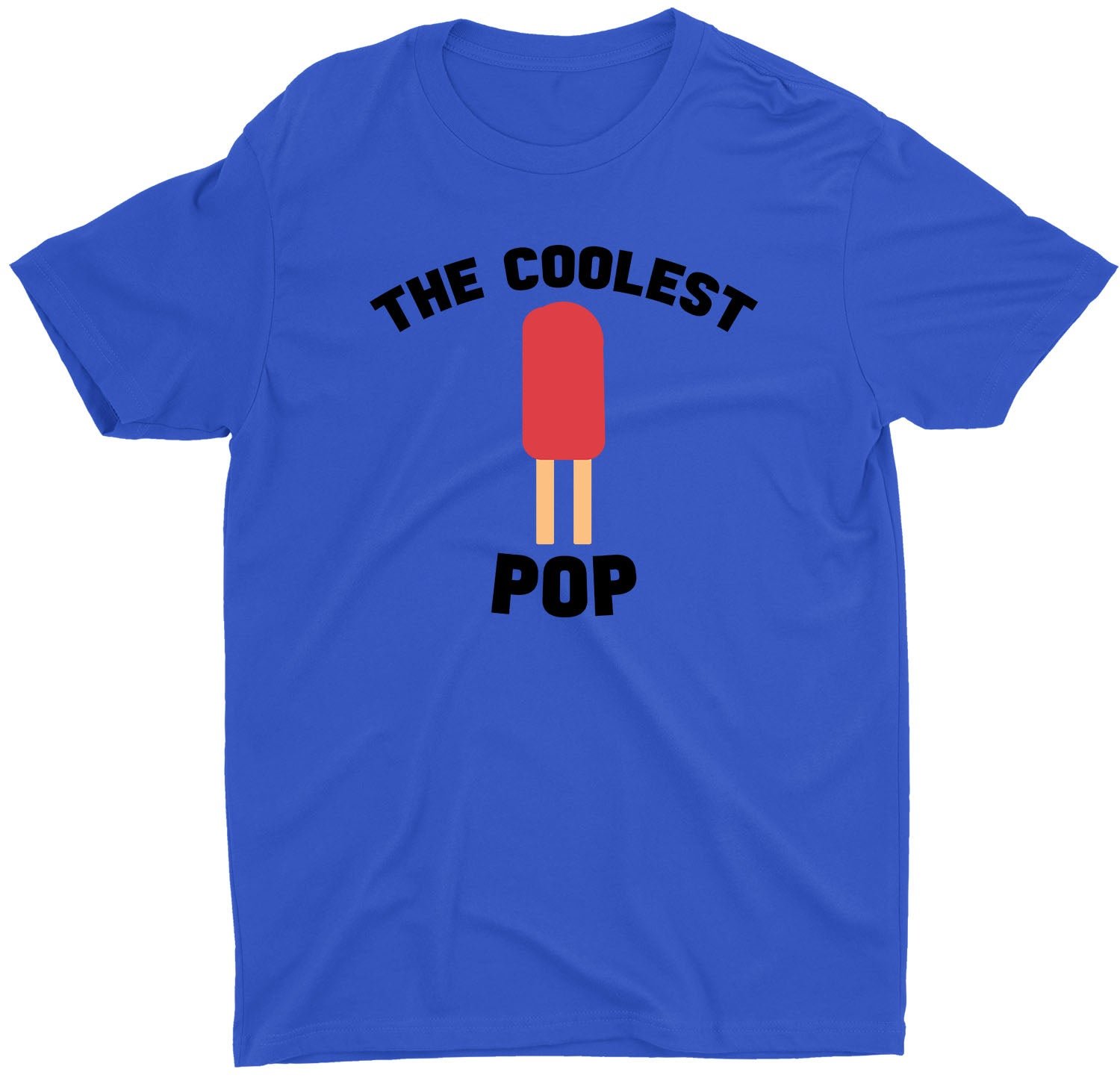 Coolest Pop Summer Cool Dad Custom Short Sleeve Father's Day T-Shirt - Image 4