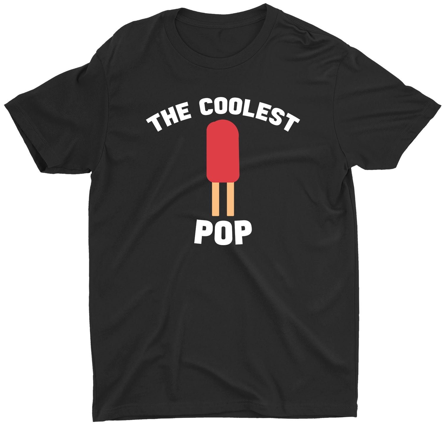 Coolest Pop Summer Cool Dad Custom Short Sleeve Father's Day T-Shirt - Image 8