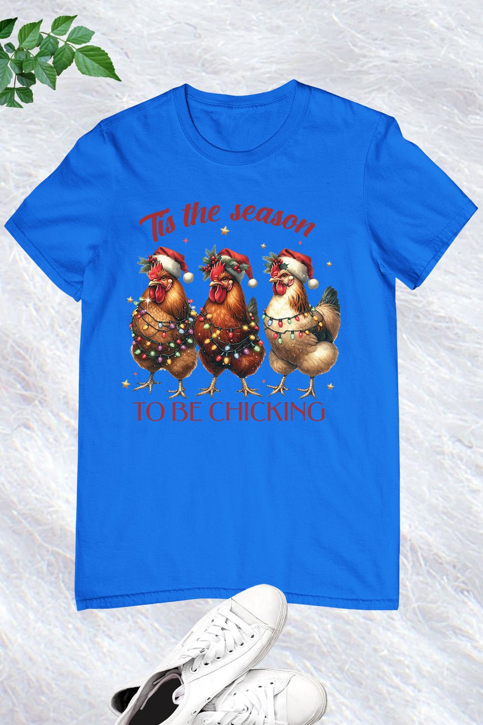 Christmas Chicken Funny T Shirt - Image 10