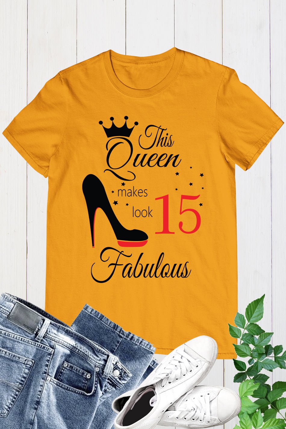 15th Birthday Queen Shirts
