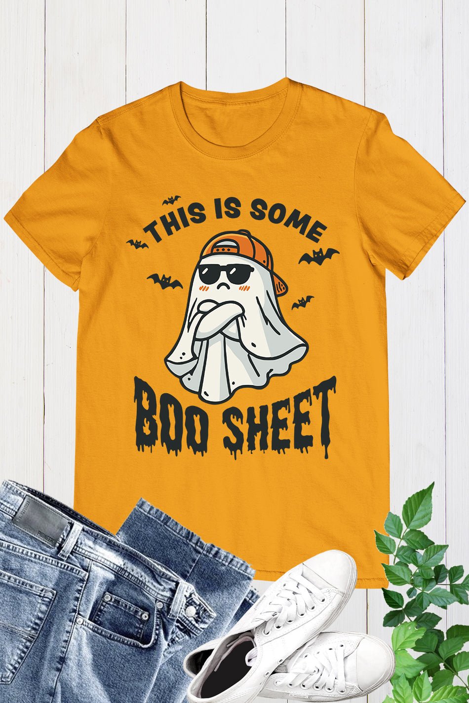 Halloween Ghost Boo Sheet Shirt