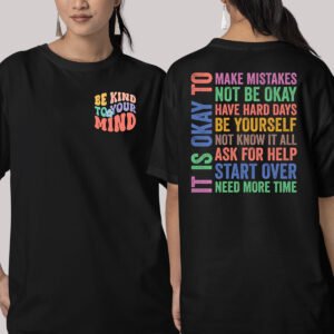 It is Okay to be Kind to your Mind Mental Health Shirt