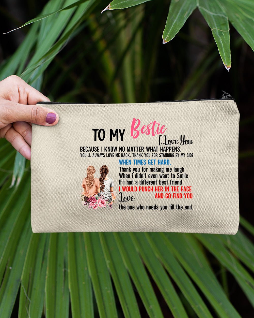 Bestie makeup Bag Gifts