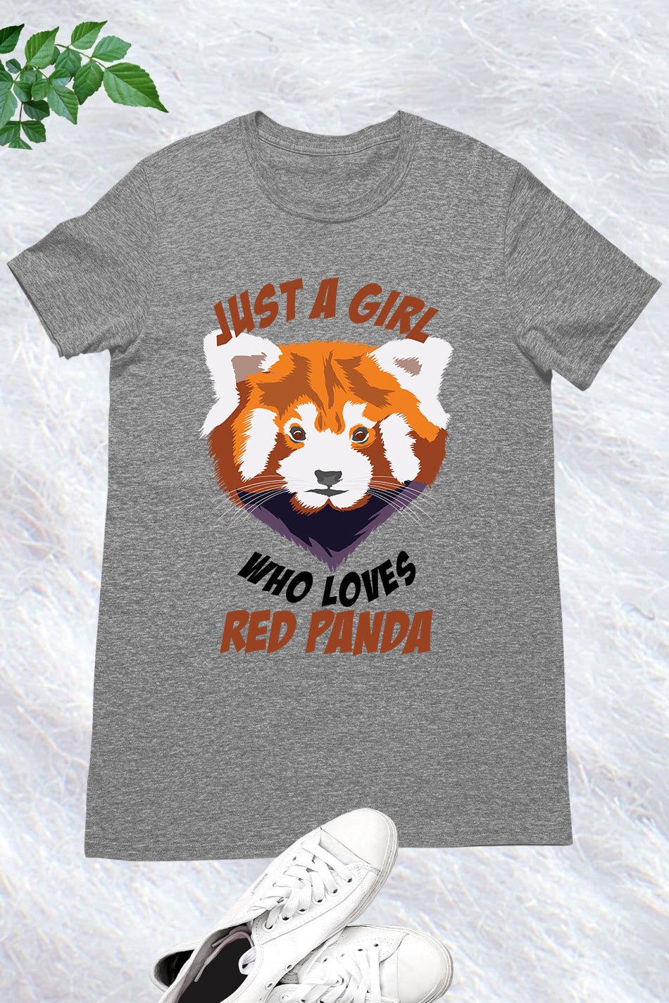 Just a Girl Who Loves Red Panda T-shirt