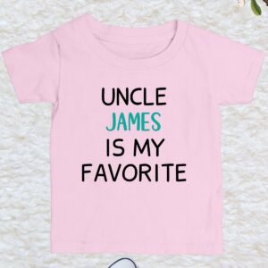 Custom uncle is My Favorite Kids T Shirt