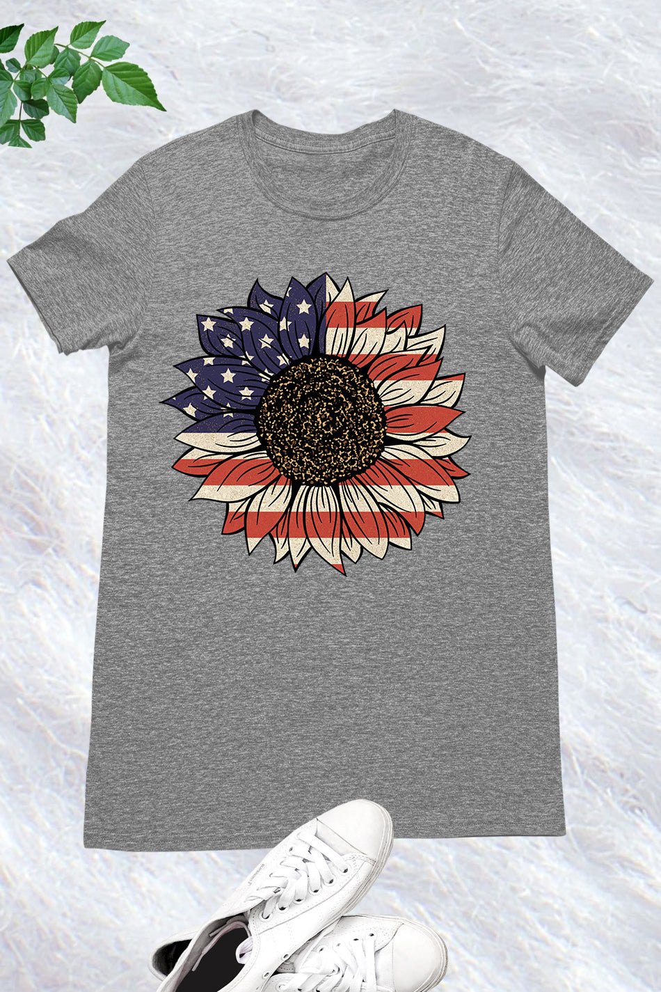 America Sunflower Memorial Day Shirts - Image 13