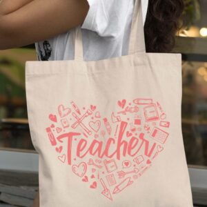 Drawing Art Teacher Tote Bag Gift