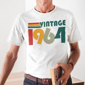 60th Birthday Gifts 2024 Vintage 1964 T Shirt