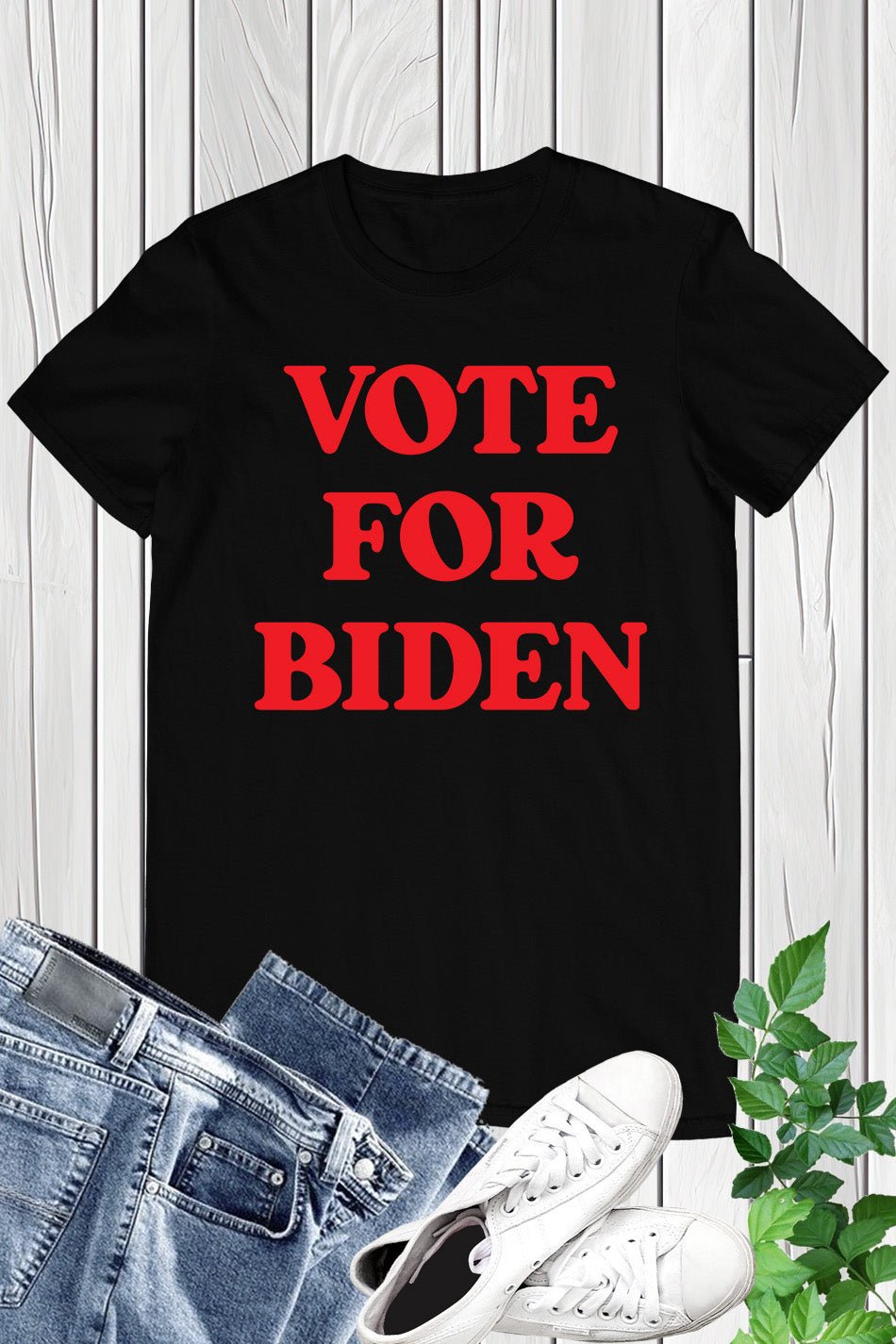Custom Vote for Name Ringer Shirt