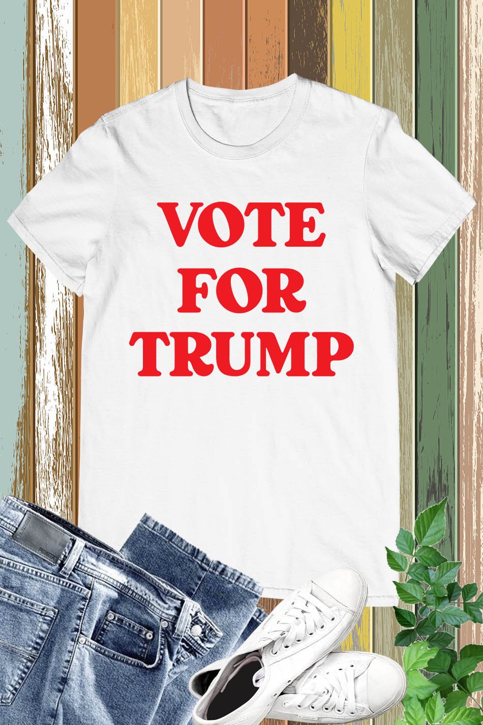 Custom Vote for Name Ringer Shirt - Image 2