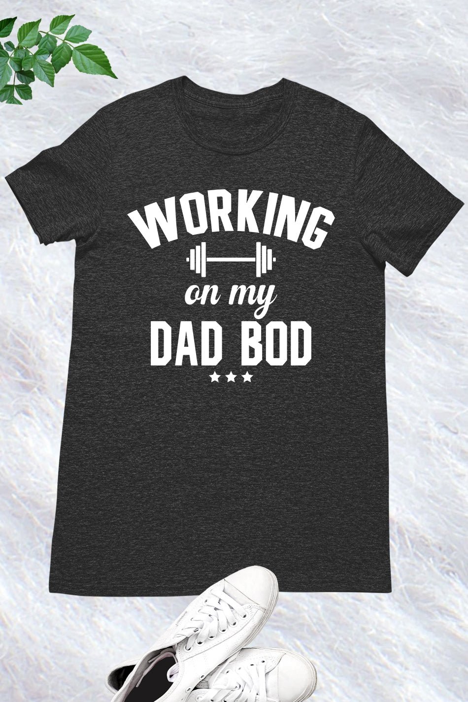 Working On My Dad Bod Funny Gym Workout T-Shirt
