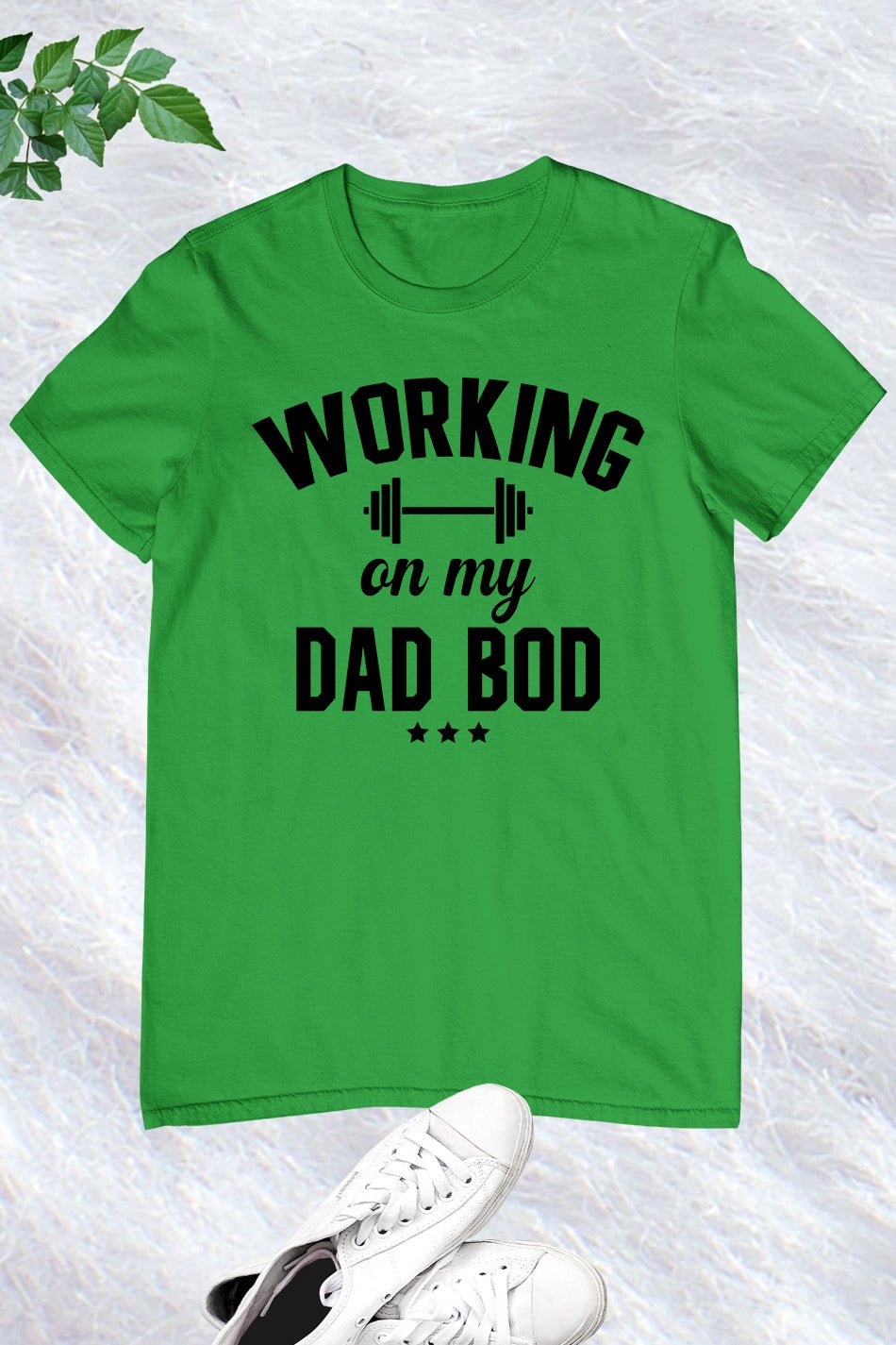 Working On My Dad Bod Funny Gym Workout T-Shirt