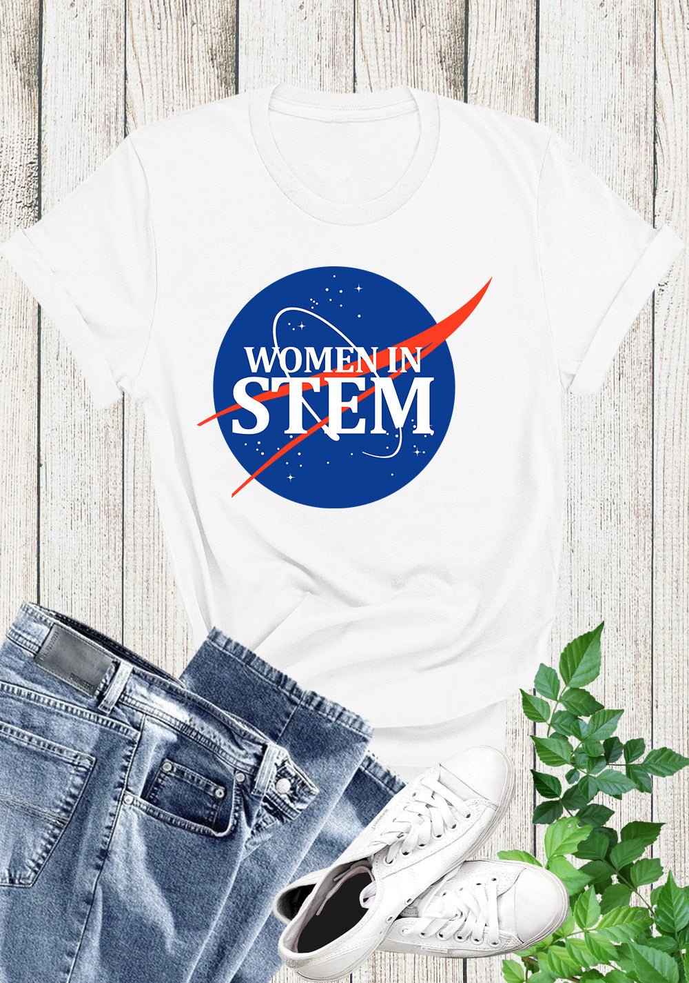 Women in Stem Nasa T Shirts