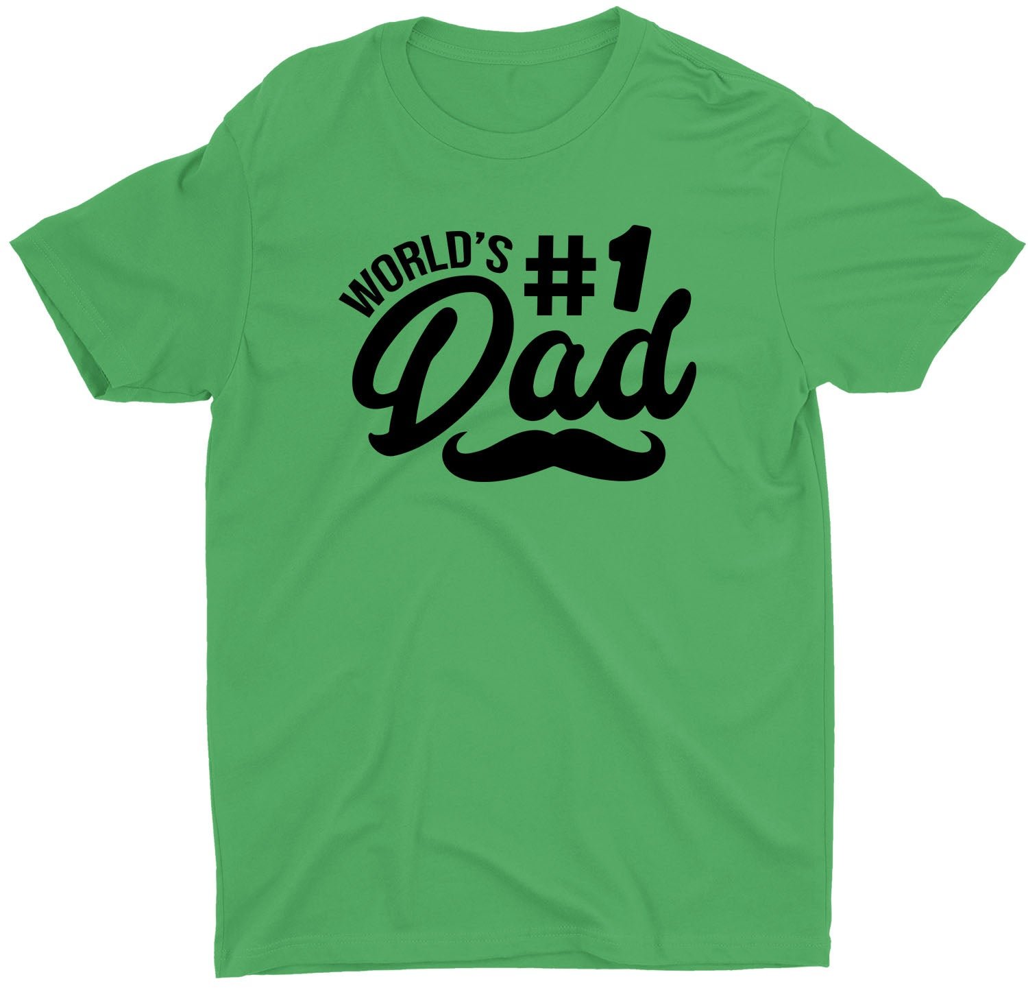World's Number One Dad Lover Custom Short Sleeve Father's Day T-Shirt