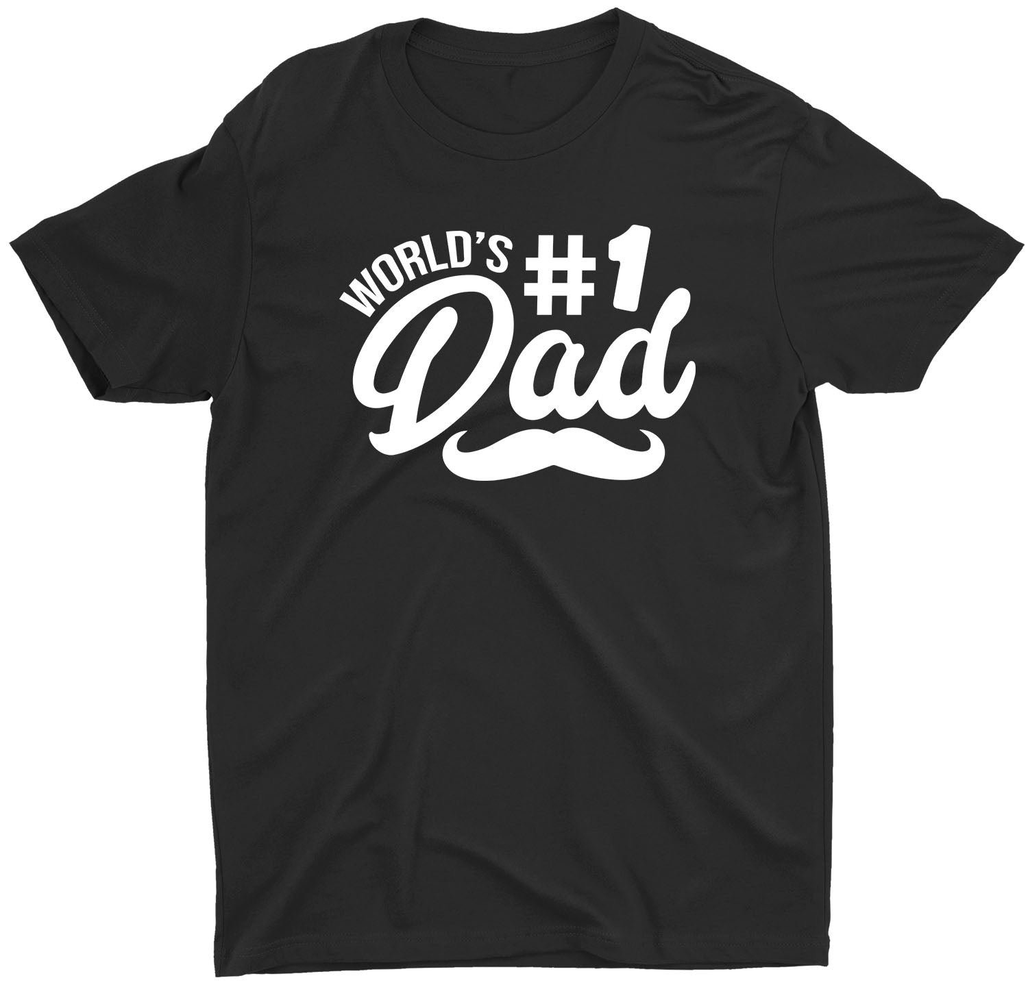 World's Number One Dad Lover Custom Short Sleeve Father's Day T-Shirt - Image 8
