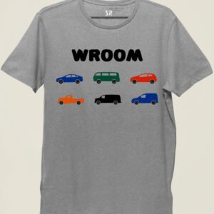 Wroom Cars Automobile T Shirt