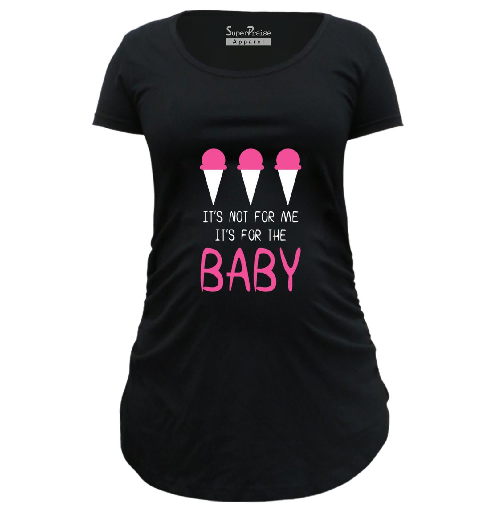 Baby Ice Cream Pregnancy T Shirts - Image 2