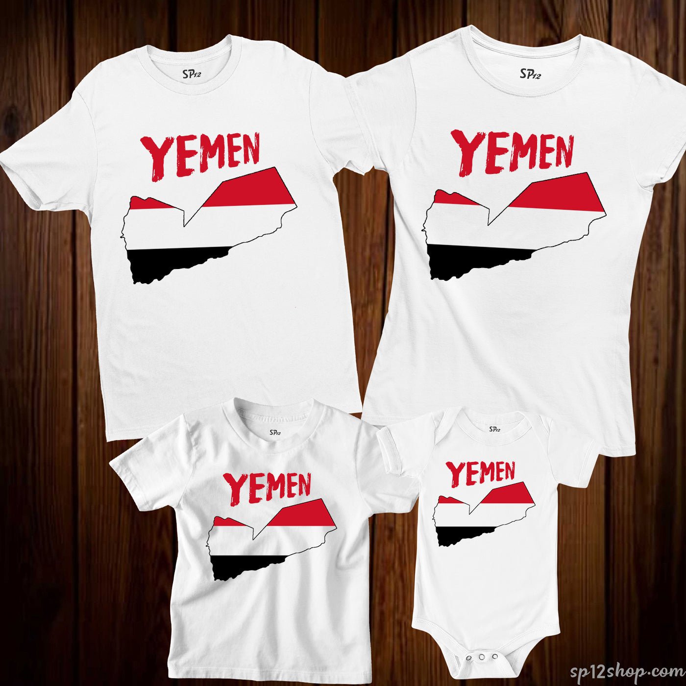 Yemen Flag T Shirt Olympics FIFA World Cup Country Flag Tee Shirt