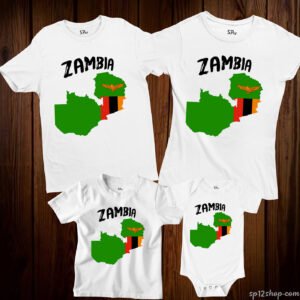 Zambia Flag T Shirt Olympics FIFA World Cup Country Flag Tee Shirt