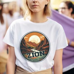 Zion National Park Camping Shirt